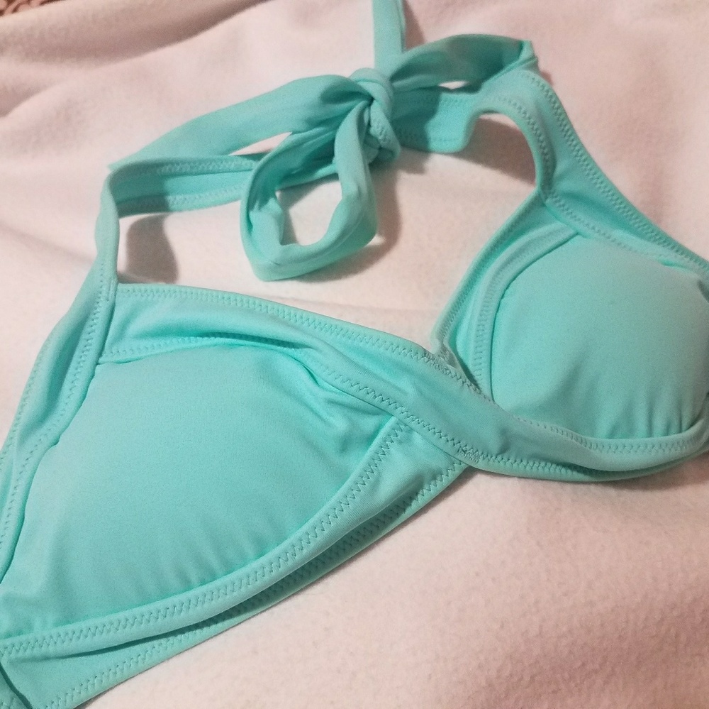 Sea foam green swimsuit